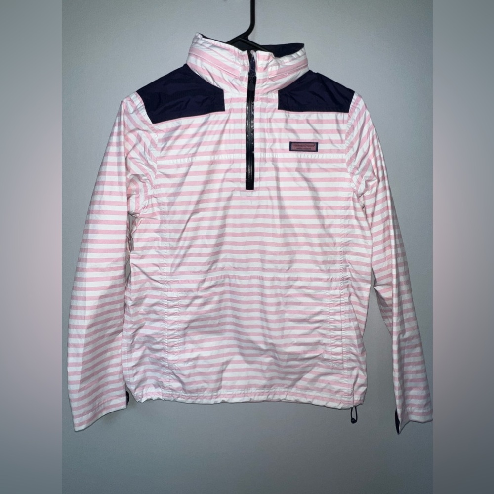 Vineyard Vines Nylon Rain/Wind Jacket XS Hood